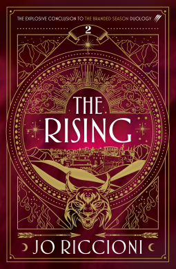 book cover for The Rising