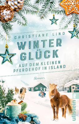 Buchcover für Winterglück auf dem kleinen Pferdehof in Island