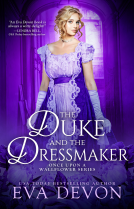 book cover for The Duke and the Dressmaker