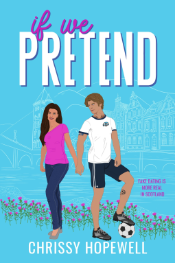 book cover for If We Pretend