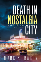 book cover for Death in Nostalgia City