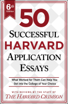book cover for 50 Successful Harvard Application Essays, 6th Edition