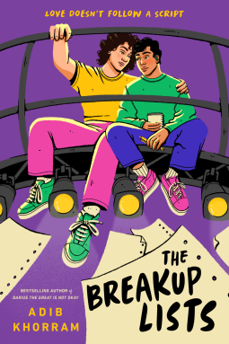 book cover for The Breakup Lists