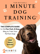 book cover for 1 Minute Dog Training®