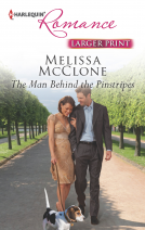 book cover for The Man Behind the Pinstripes