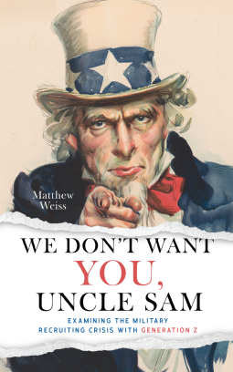 book cover for We Don't Want You, Uncle Sam