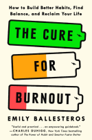 book cover for The Cure for Burnout