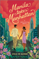 book cover for Manila Takes Manhattan