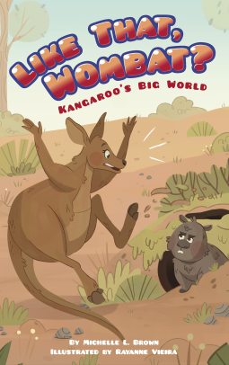 book cover for Like That, Wombat?