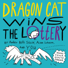 book cover for Dragon Cat Wins the Lottery