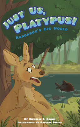 book cover for Just Us, Platypus!
