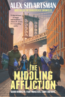 book cover for The Middling Affliction