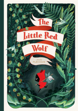 book cover for The Little Red Wolf