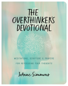 book cover for The Overthinker's Devotional