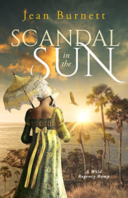 book cover for Scandal in the Sun