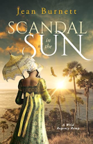 book cover for Scandal in the Sun