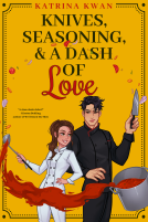 book cover for Knives, Seasoning, & A Dash of Love