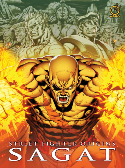 book cover for Street Fighter Origins: Sagat (Hardcover)