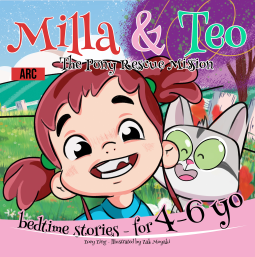 book cover for The Pony Rescue Mission