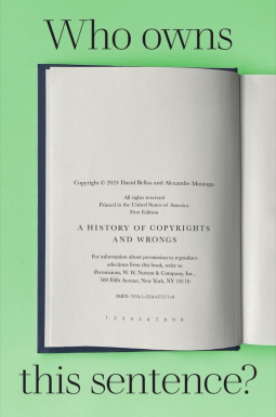 book cover for Who Owns This Sentence?