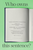 book cover for Who Owns This Sentence?