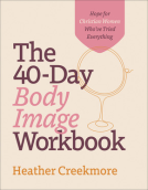 book cover for The 40-Day Body Image Workbook