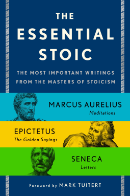book cover for The Essential Stoic