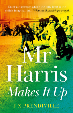 book cover for Mr Harris Makes It Up