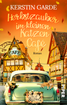 Buchcover für Herbstzauber im kleinen Katzen-Café