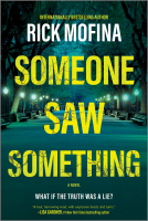 book cover for Someone Saw Something