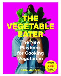 book cover for The Vegetable Eater