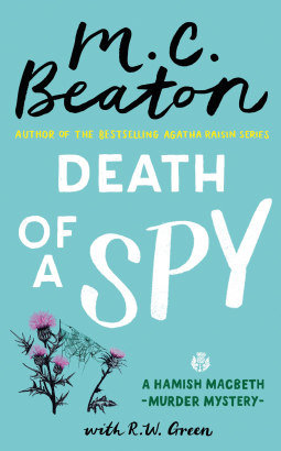 book cover for Death of a Spy