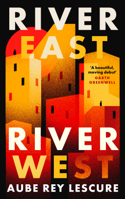 book cover for River East, River West