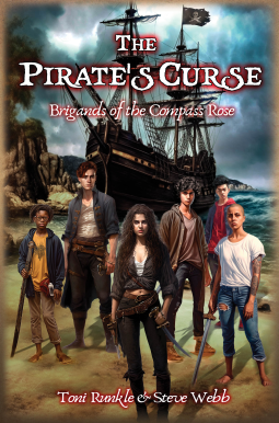 book cover for The Pirate's Curse