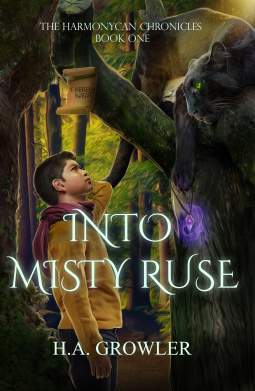 book cover for Into Misty Ruse