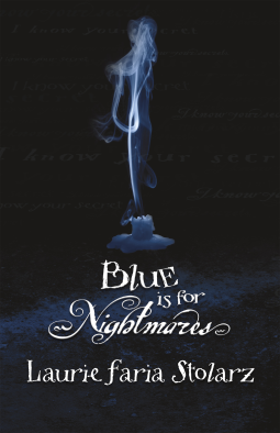 book cover for Blue is for Nightmares