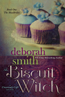 book cover for The Biscuit Witch