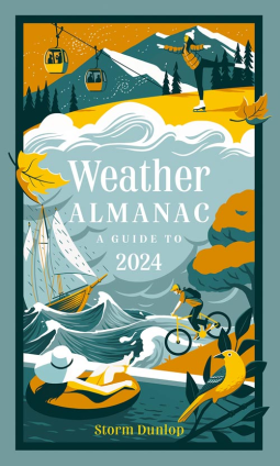 book cover for Weather Almanac 2024