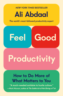book cover for Feel-Good Productivity