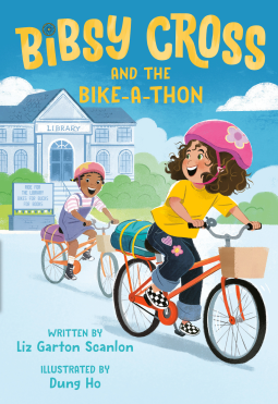 book cover for Bibsy Cross and the Bike-a-Thon
