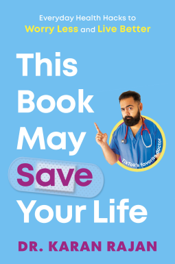 book cover for This Book May Save Your Life