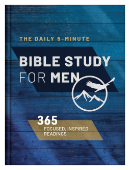 book cover for The Daily 5-Minute Bible Study for Men