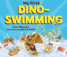 book cover for My First Dino-Swimming