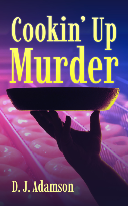 book cover for COOKIN' UP MURDER