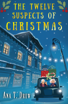 book cover for The Twelve Suspects of Christmas