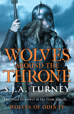 book cover for Wolves Around the Throne