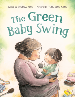 book cover for The Green Baby Swing