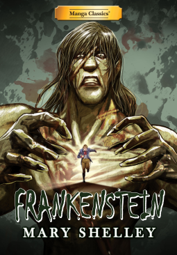 book cover for Manga Classics: Frankenstein (Paperback)