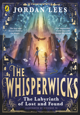 book cover for The Whisperwicks: The Labyrinth of Lost and Found