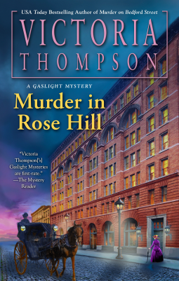 book cover for Murder in Rose Hill